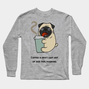 Coffee Dog Long Sleeve T-Shirt